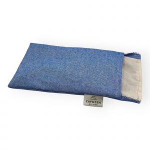 Alternative view of Almohada para ojos yoga con funda lavable Sky – Algodón natural – Relleno arroz y lavanda – ZAFUZEN