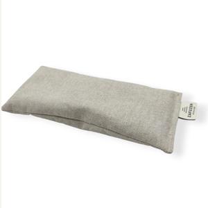 Ritual de Meditación Dune · Set de Meditación con Zafú Media Luna y Almohada para Ojos · Cojín de Meditación Ergonómico · Rellenos Naturales · ZAFUZEN Atelier - Imagen 6