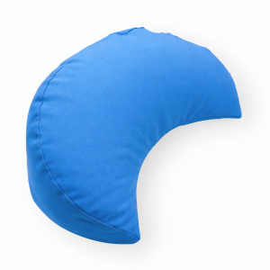 Zafú Media Luna · Cojín de Meditación Ergonómico · Zafu Yoga con Relleno de Cáscara de Trigo Sarraceno · Funda Lavable · Modelo: Horizon · ZAFUZEN Atelier · 40×14 cm