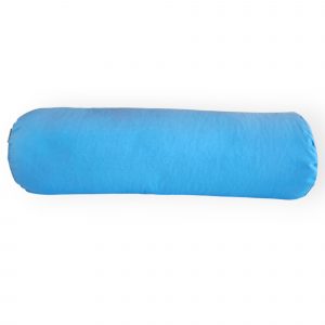 Alternative view of Bolster de Yoga cilíndrico · Cojín Bolster para Yoga Restaurativo y Savasana · Relleno de cáscara de espelta ecológica con lavanda · Funda lavable · 60×20 cm · Modelo: Horizon
