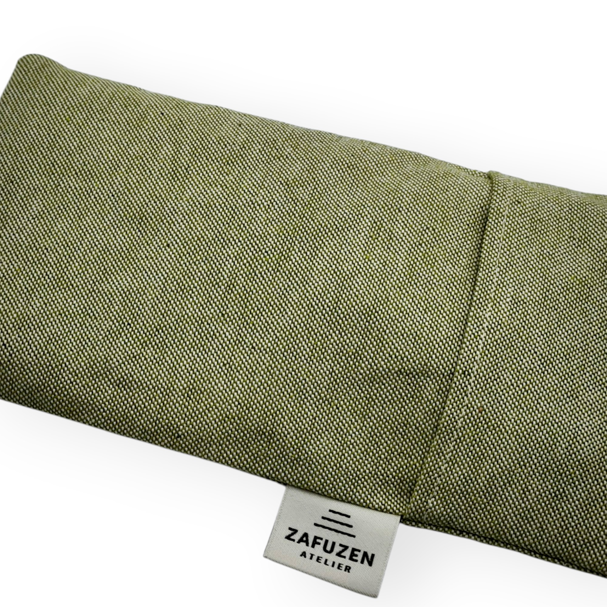 Almohadas para Ojos con Funda Lavable Pack 6 – Algodón Natural y Lavanda – Uso Profesional Yoga, Pilates, Spa y Fisioterapia – Color Sage – ZAFUZEN Atelier - Imagen 6