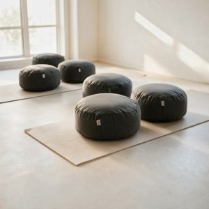 Alternative view of Round Zafu Professional Set · Stone · 6 – ZAFUZEN Atelier Professional