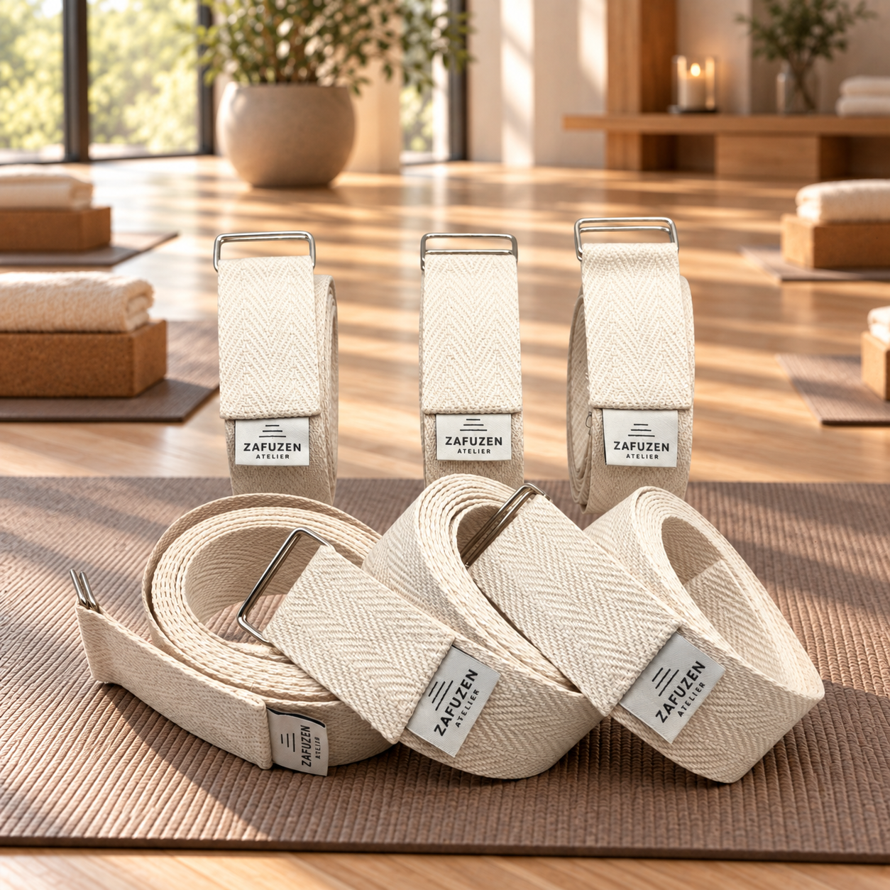Yoga Strap Professional Pack · 6 – ZAFUZEN Atelier Professional - Imagen 4