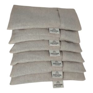 Eye Pillow Professional Set · Dune · Washable Cover · 6 – ZAFUZEN Atelier Professional
