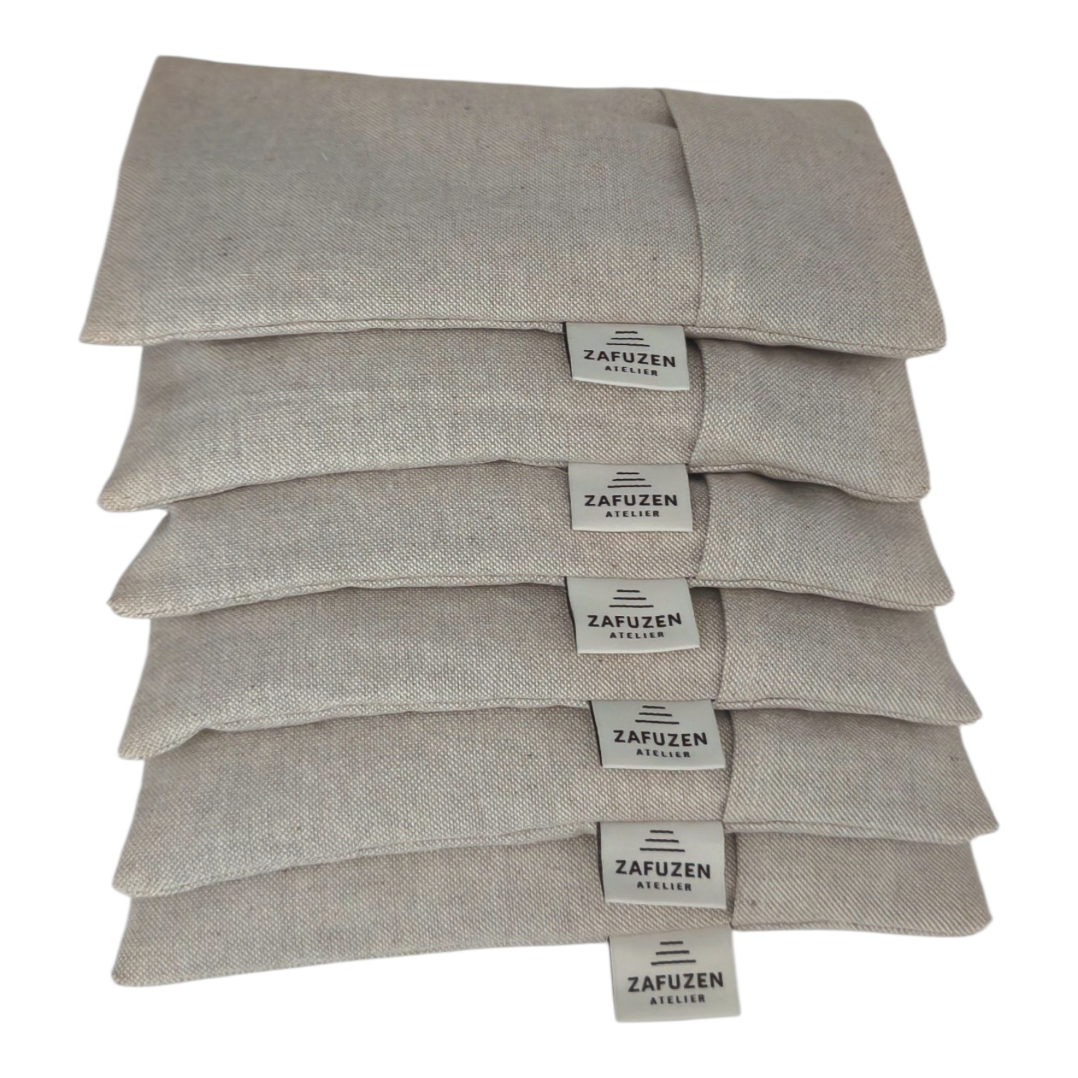 Eye Pillow Professional Set · Dune · Washable Cover · 6 – ZAFUZEN Atelier Professional