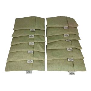 Eye Pillow Professional Set · Sage · Washable Cover · 12 – ZAFUZEN Atelier Professional