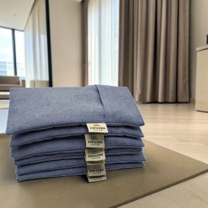 Eye Pillow Professional Set · Sky · Washable Cover · 6 – ZAFUZEN Atelier Professional - Imagen 3